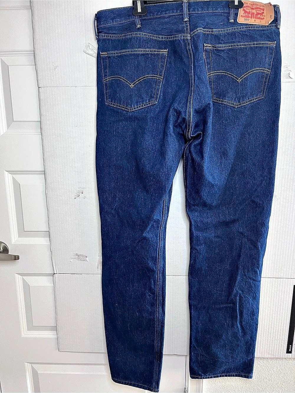 Levi's 501 Men's Straight Leg Jeans Blue Waist 42
